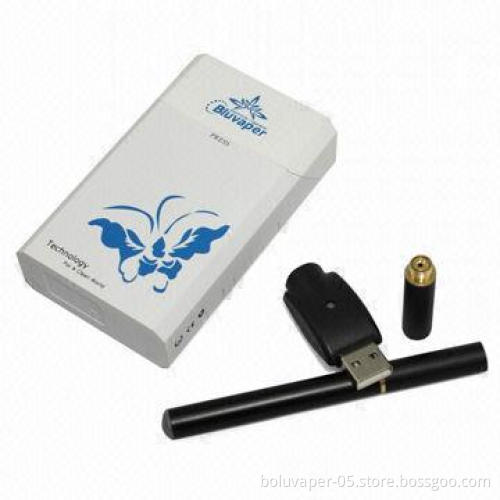 180mAh Electronic Cigarettes with 3.6V Output Voltage, Various Flavors Available